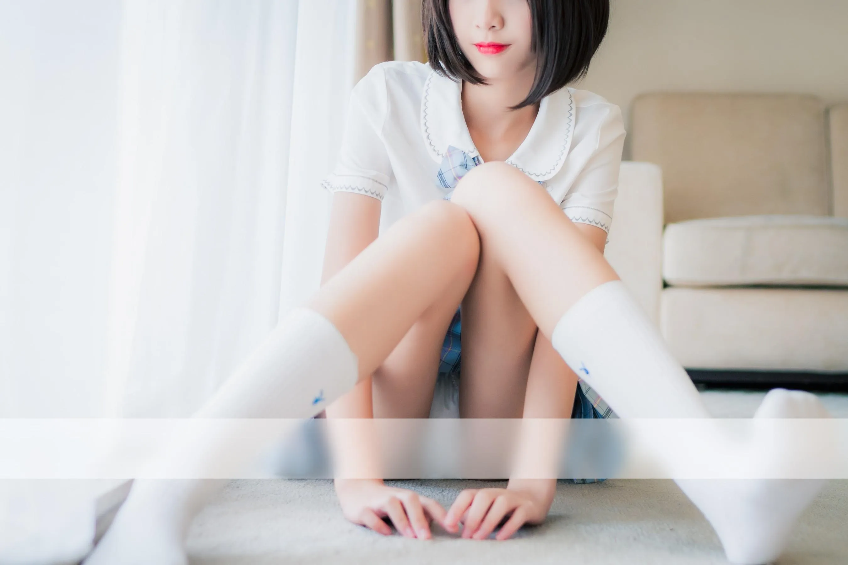 西瓜少女 NO.007 白袜私房 [46P]插图4